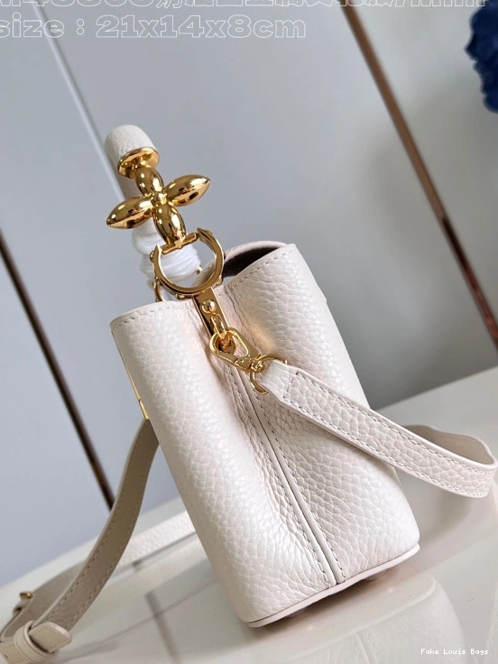 Fake Louis Bags CAPUCINES MINI-21*14*8CM VUITTON LOUIS 0708